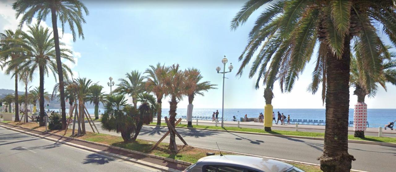 Promenade Des Anglais A Cote Du Negresco Nizza Exterior foto