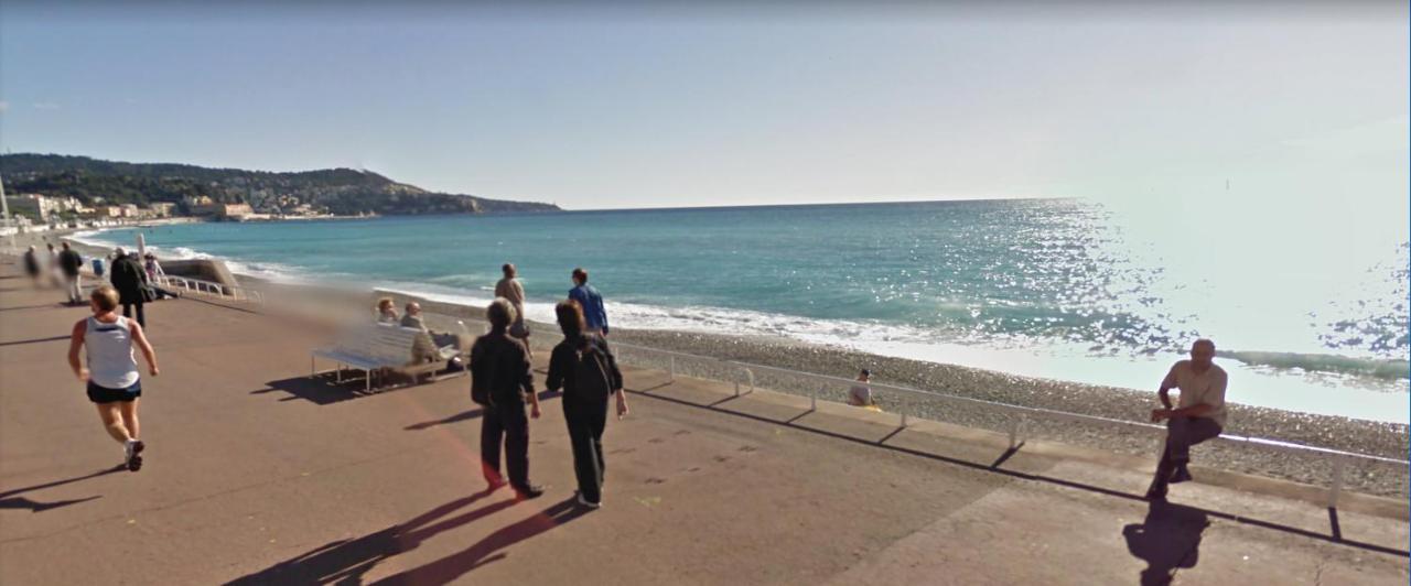 Promenade Des Anglais A Cote Du Negresco Nizza Exterior foto
